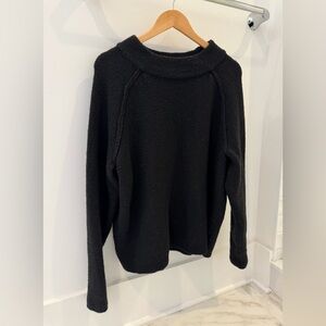 Free People Black Sweater